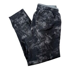 Fabletics Athletic Pants Men's Black Gray Camo Activewear Joggers Workout Gym